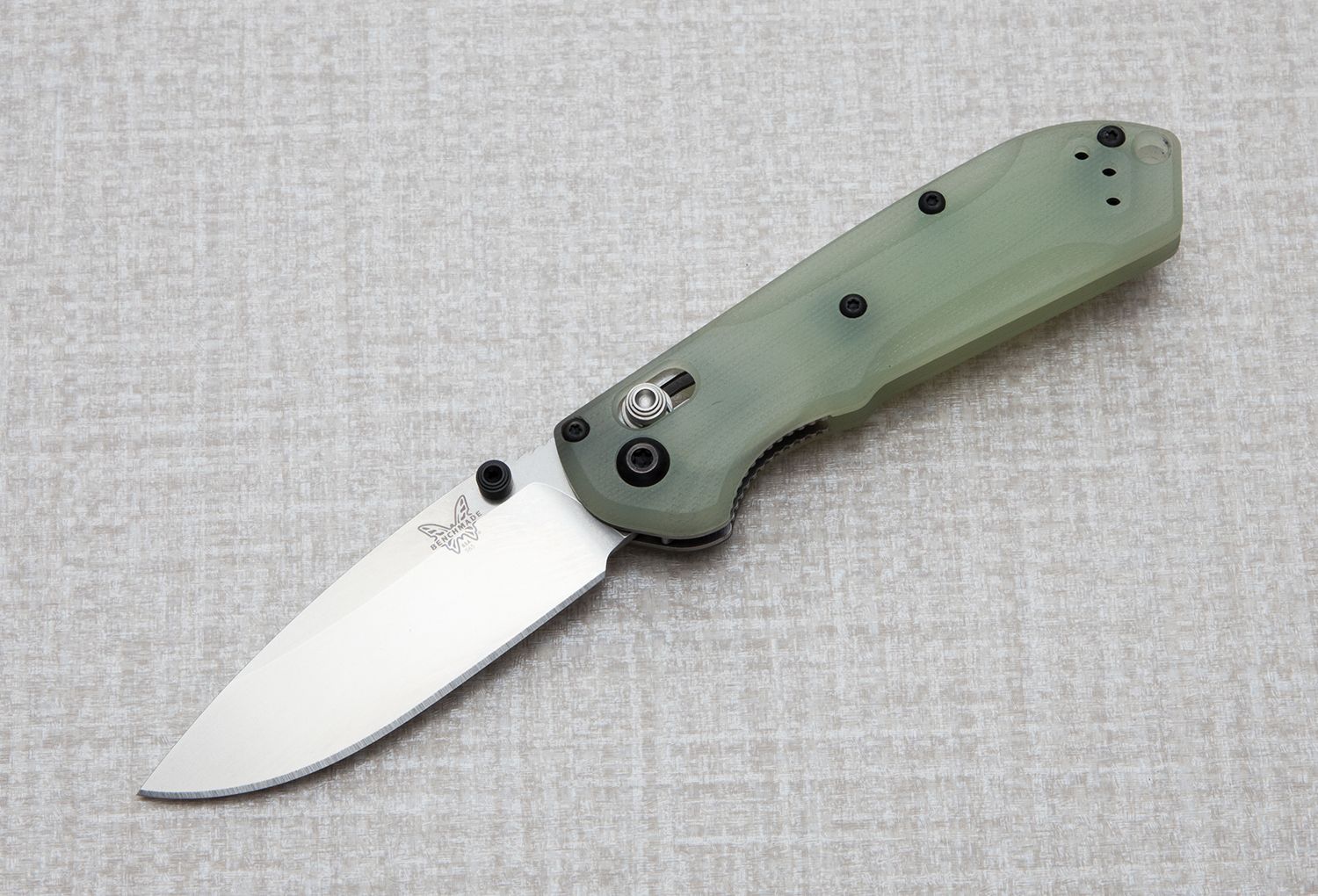 Benchmade Mini Freek, AXIS Lock Knife, Natural G-10
