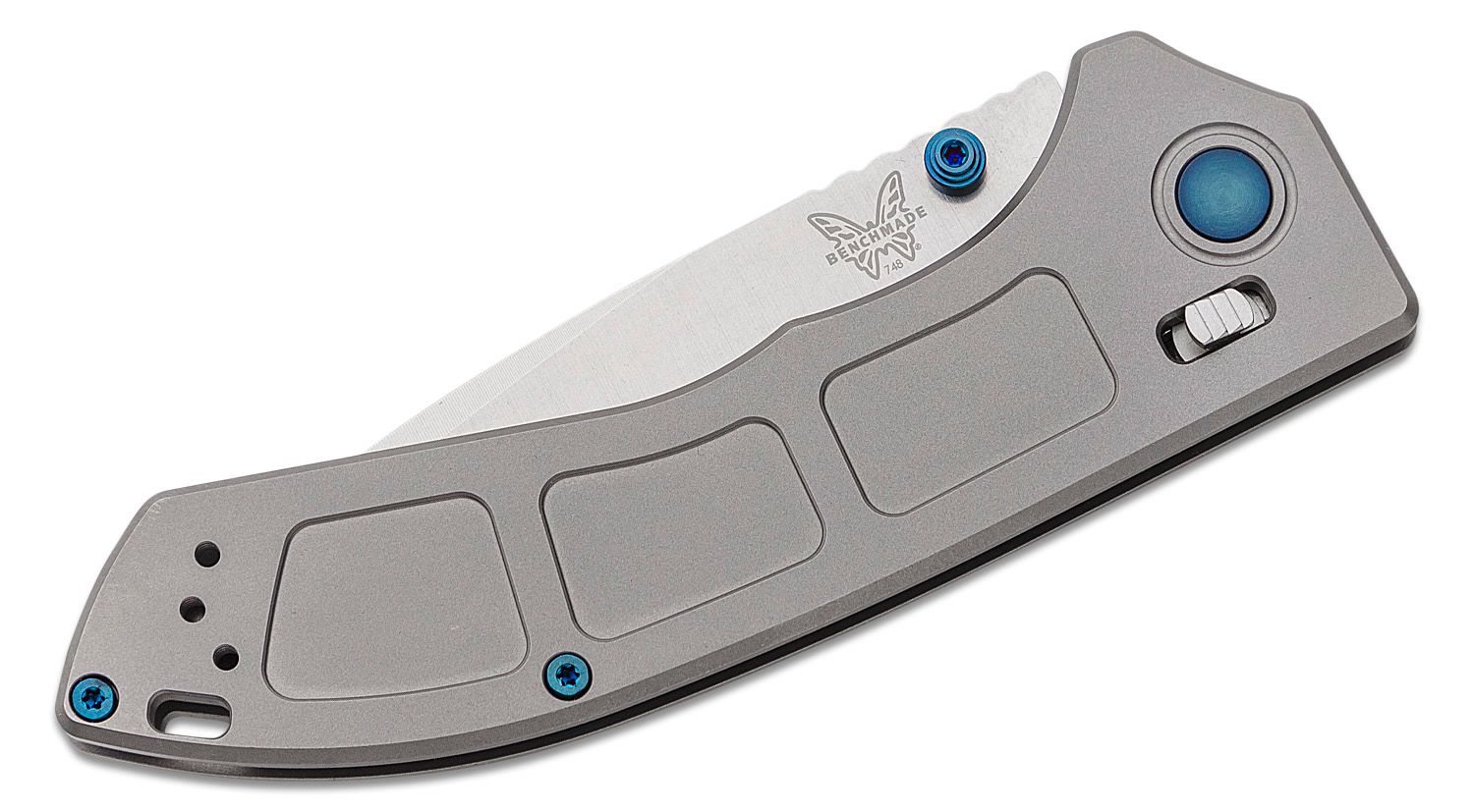 Benchmade 748 Narrows AXIS Folding Knife 3.43 M390 Satin Drop