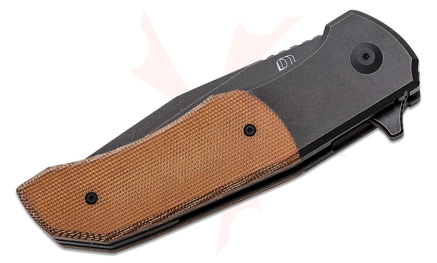 Berg Blades Production Iron Wolf Flipper Knife 3.875" CPM20CV Black