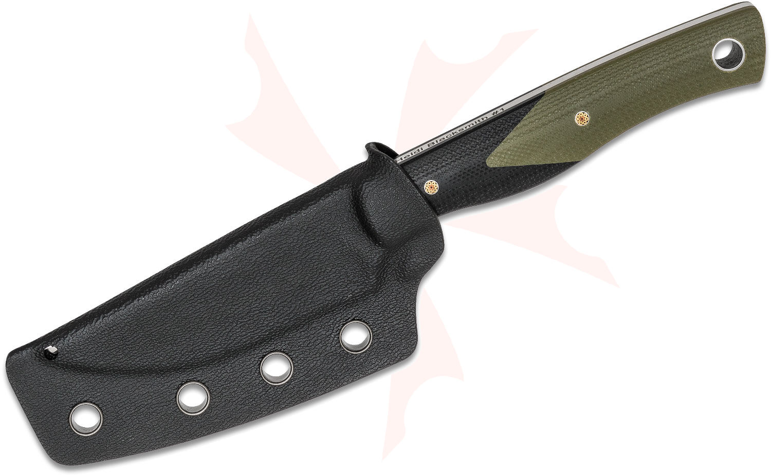 Bestech Knives Heidi Blacksmith #1 Fixed Blade Knife 3.15