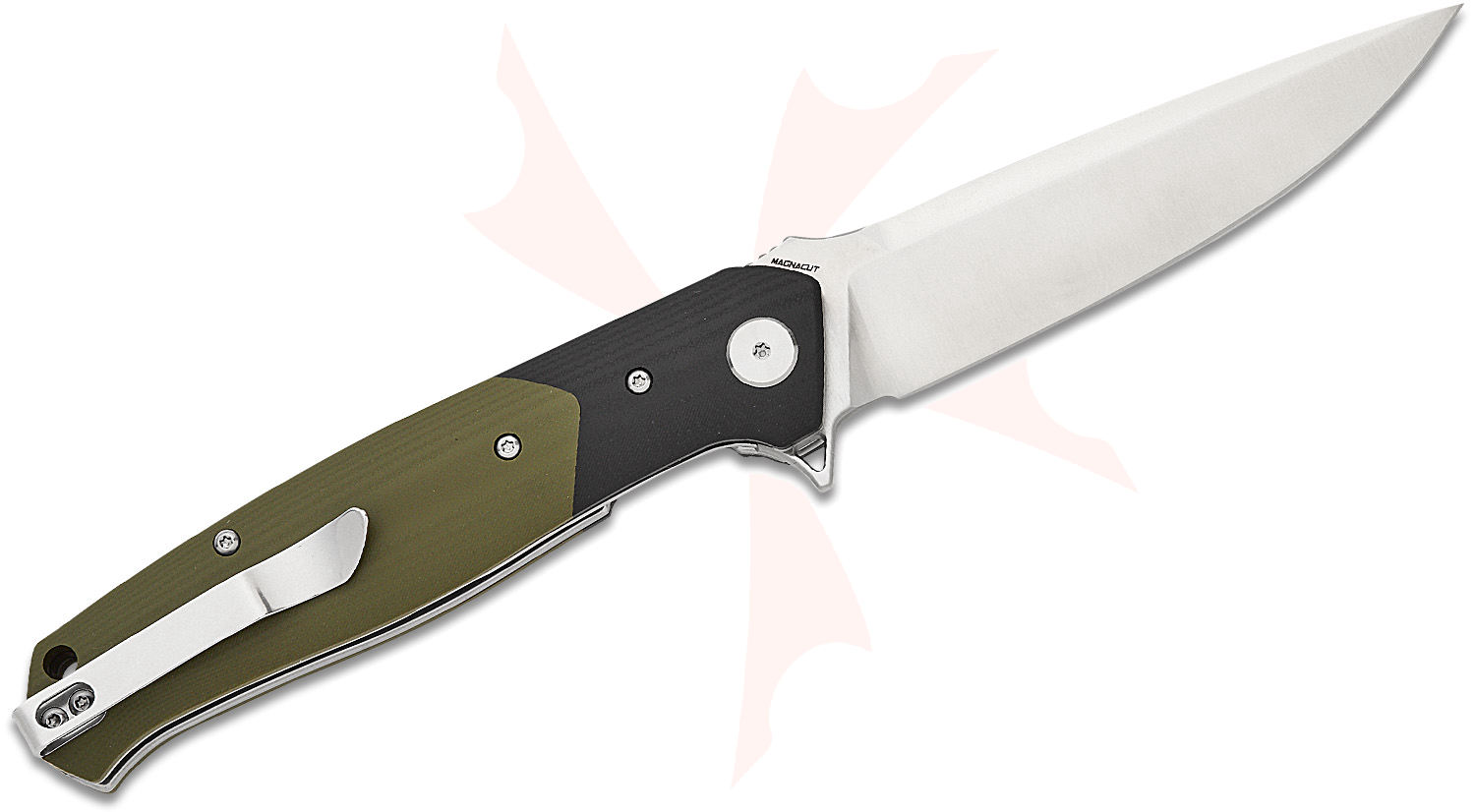 Bestech Knives Swordfish Liner Lock Flipper Knife 4" CPMMagnaCut Satin