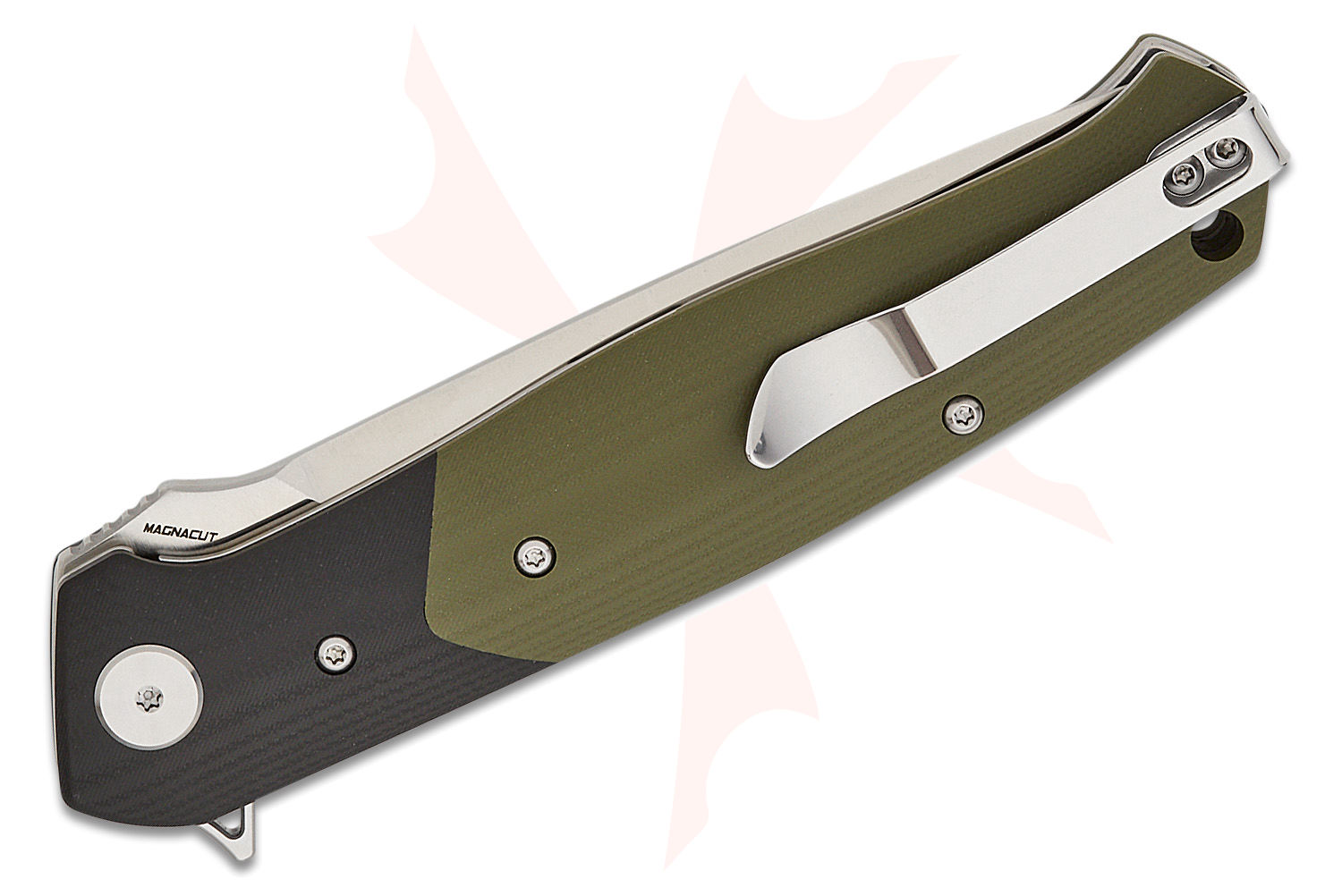 Bestech Knives Swordfish Liner Lock Flipper Knife 4" CPMMagnaCut Satin