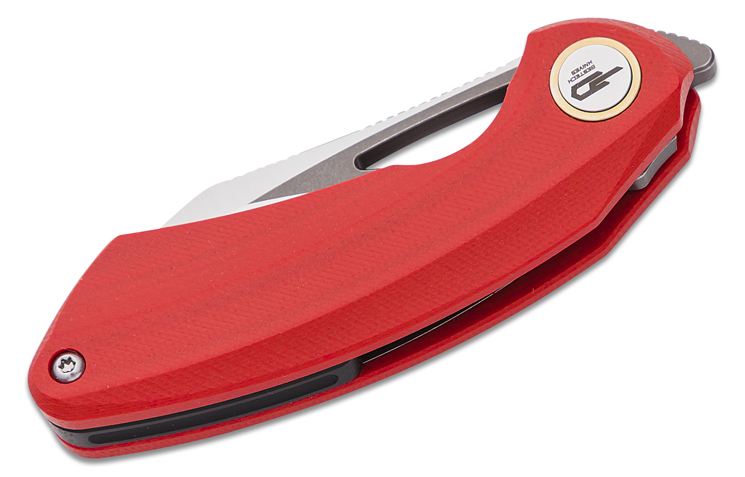 Bestech Knives Ostap Hel Bihai Front Flipper Knife 2.15" 14C28N Two