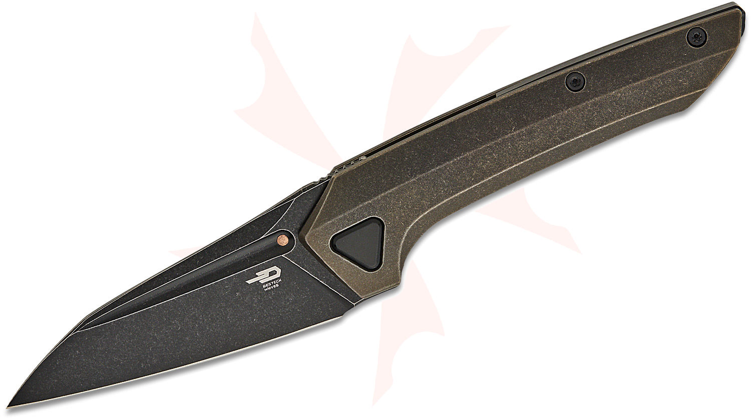Bestech Knives VK-Navi Frame Lock Front Flipper Knife 3.29