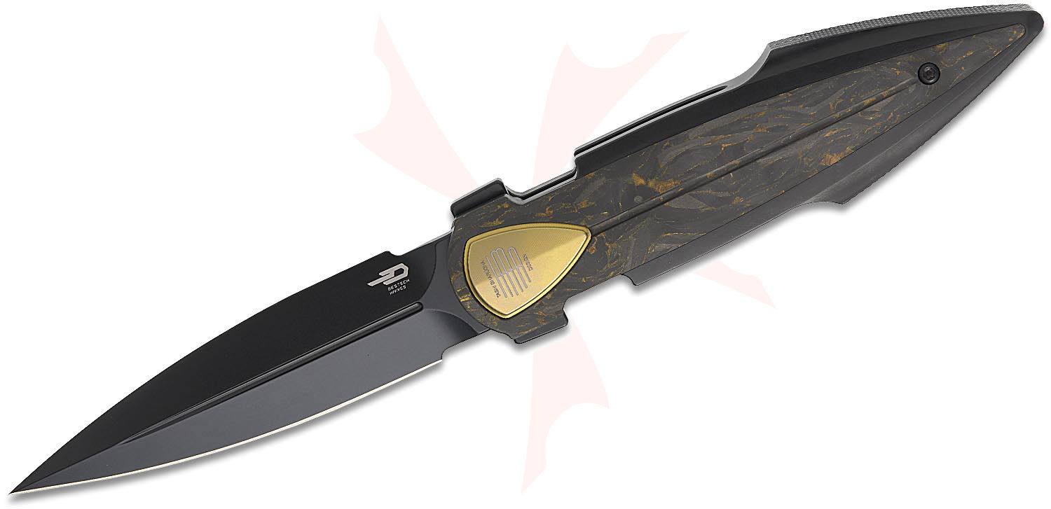 Bestech Knives Tashi IKA Dagger Liner Lock Flipper Knife 3.9