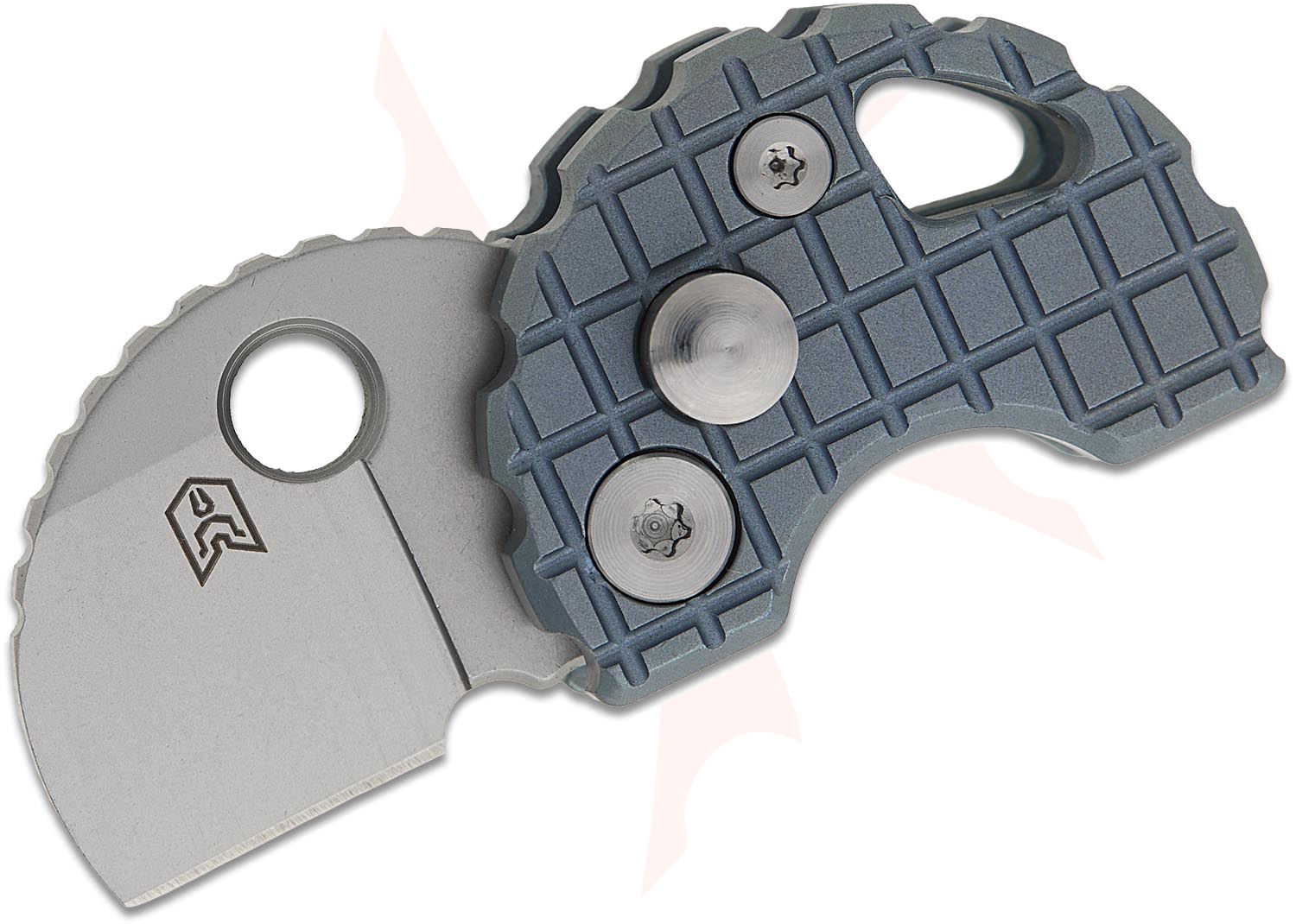 Bestechman Turtle Button Lock Keychain Folding Knife 0.79