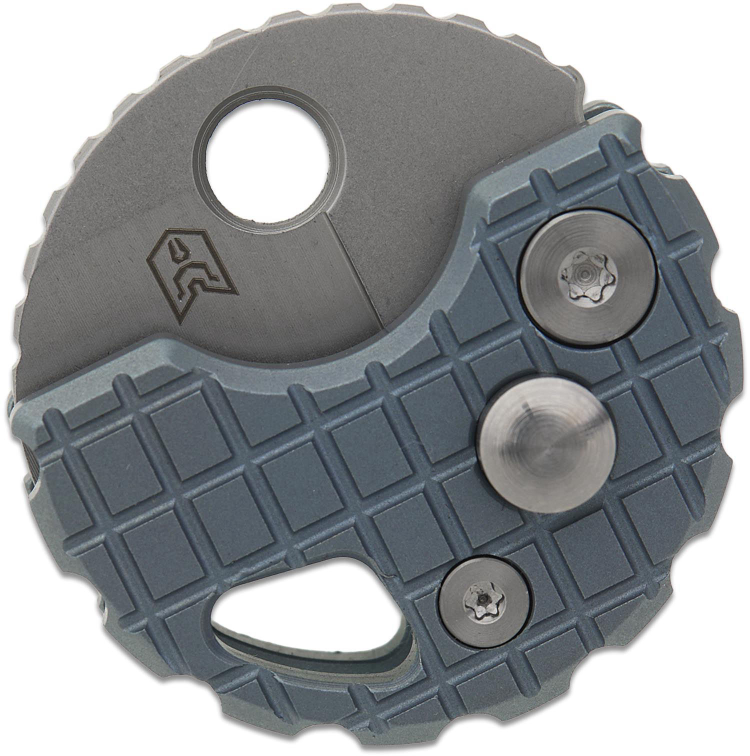 Bestechman Turtle Button Lock Keychain Folding Knife 0.79