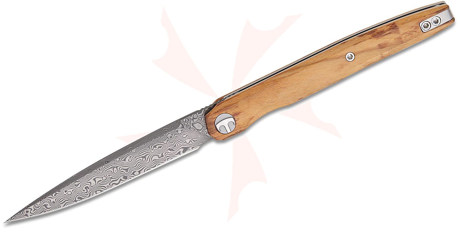 Bestechman Kombou Lanza Liner Lock Front Flipper Knife 3.38