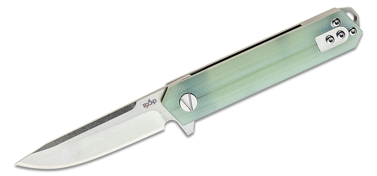 B'yond EDC Nighthorse Navaja Folding Knife Black G-10 SMKW Exclusive -  Smoky Mountain Knife Works