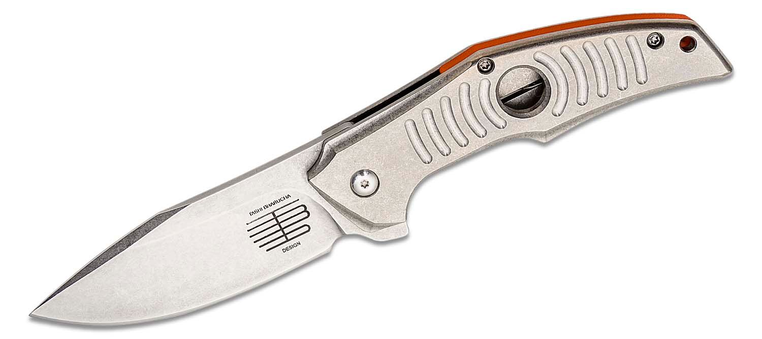 Tashi Bharucha Design Rowdy HiTech Flipper Knife 3.5