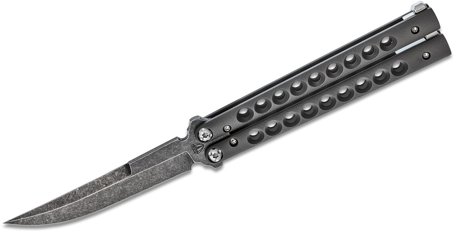 Biegler Bladeworks Custom Zukuri Balisong Butterfly Knife 4.375