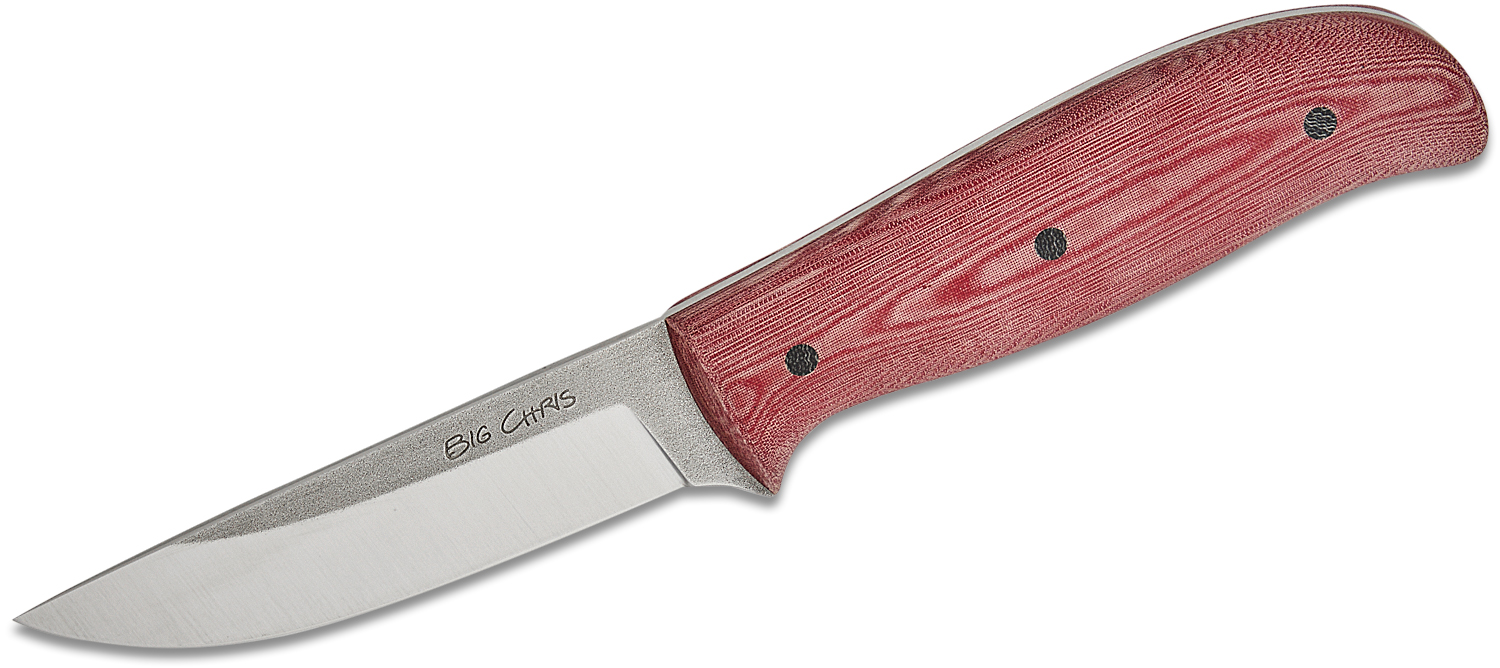 Big Chris Custom Knives TP Hunter Fixed Blade Knife 4" CPMMagnaCut Two