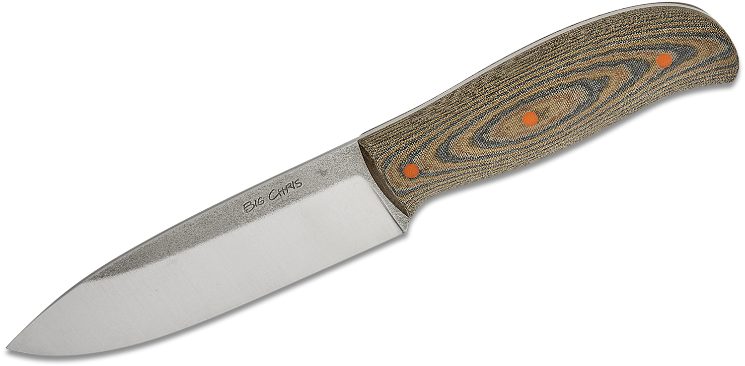 Big Chris Custom Knives Woodsman Fixed Blade 5.13" CPMMagnaCut Two