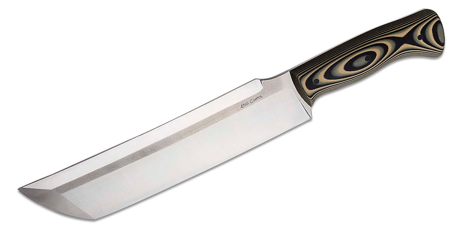 Big Chris Custom Knives Geisha 10.25 CPM-MagnaCut Fixed Blade