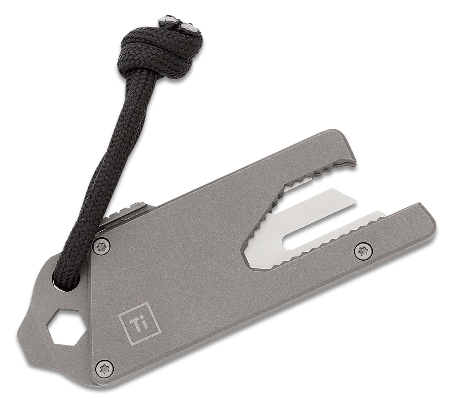 BIG IDEA DESIGN TPT Slide : Titanium Pocket Tool (Stonewashed)