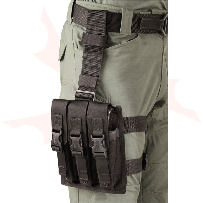 BLACKHAWK! Omega Elite SMG 9mm Pouch, Black - KnifeCenter