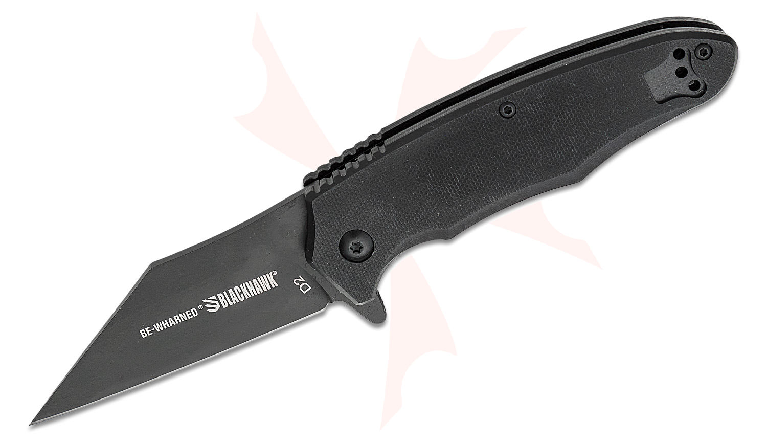 BLACKHAWK! Be-Wharned Assisted Flipper Knife 3.19