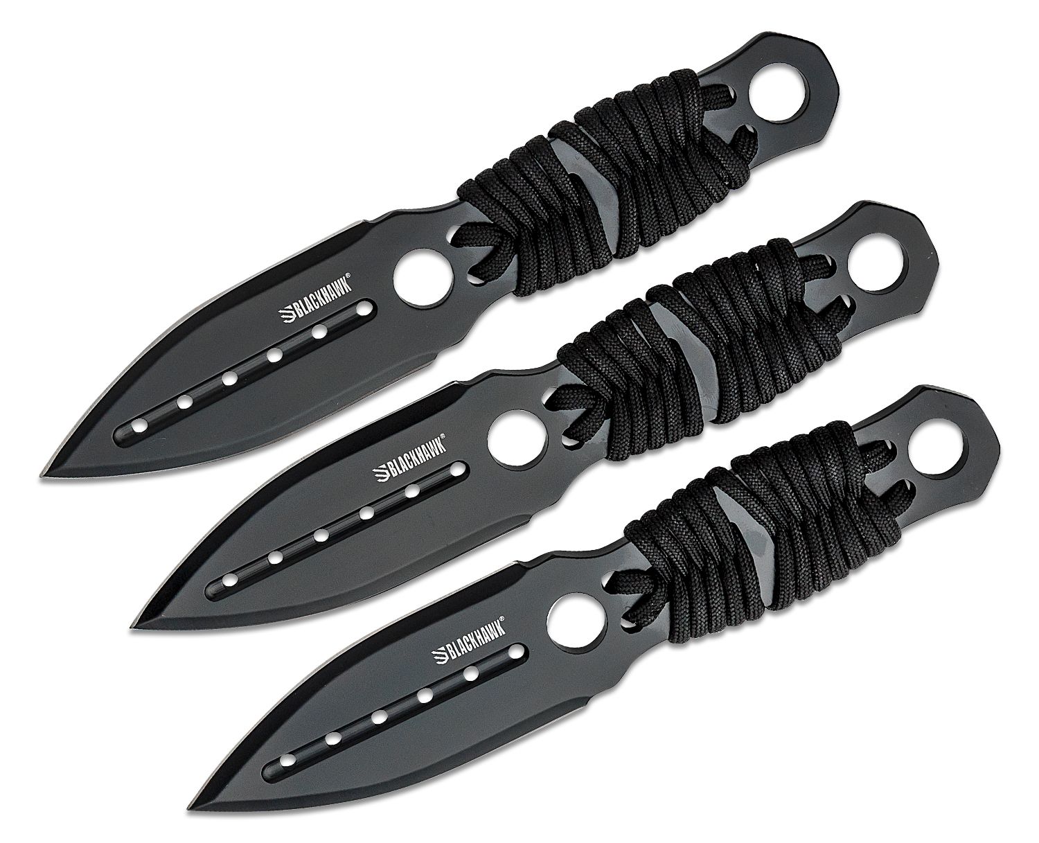 Kershaw ION 3 Piece Throwing Knife Set, Blackwash Blade