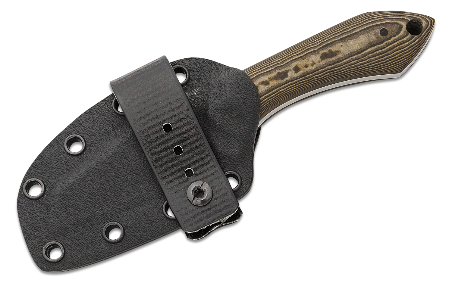 Boatright Bladeworks Custom MoraineM Fixed Blade Knife 3" NitroV