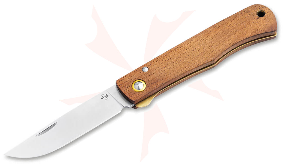 Boker Plus Rusticus Liner Lock Folding Knife 3.31