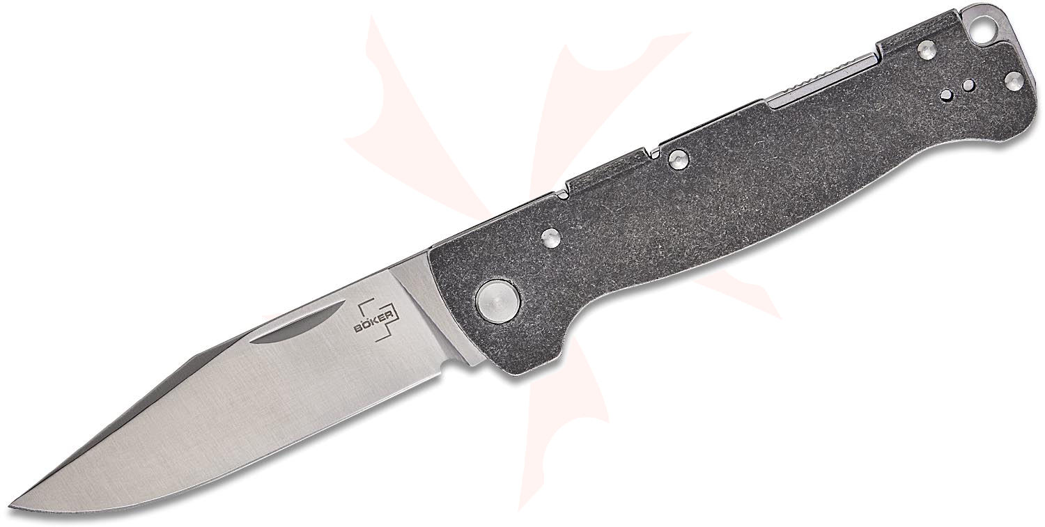 Boker Plus Atlas Big Backlock Pocket Knife 3.54