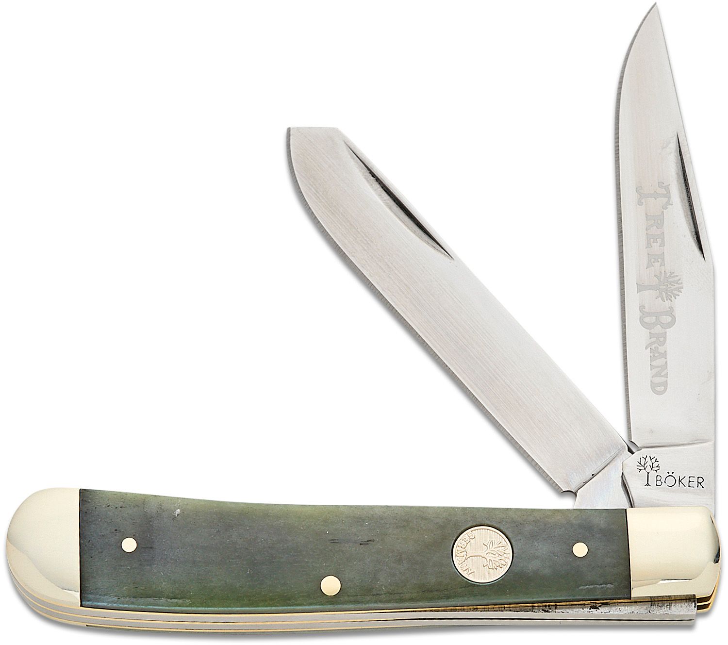 Boker Traditional Series 2.0 Trapper Pocket Knife, Smooth Gray 