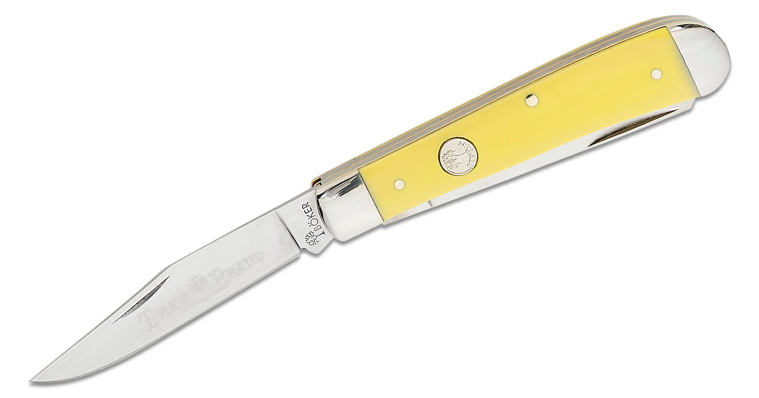 Boker Traditional Series 2.0 Small Range Buster Yellow Folding D2