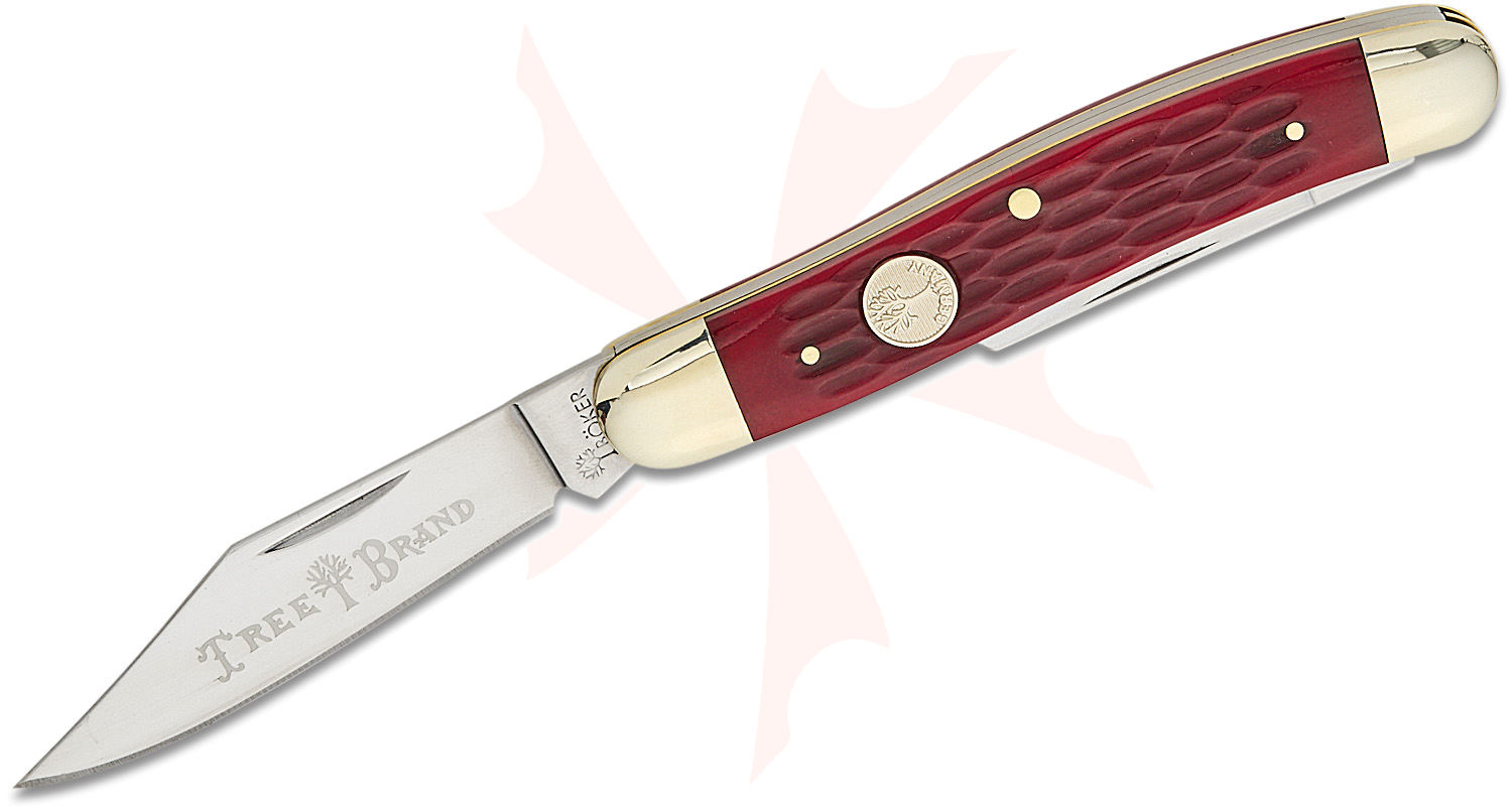 Boker Traditional Series 2.0 Whittler Pocket Knife, Jigged Red