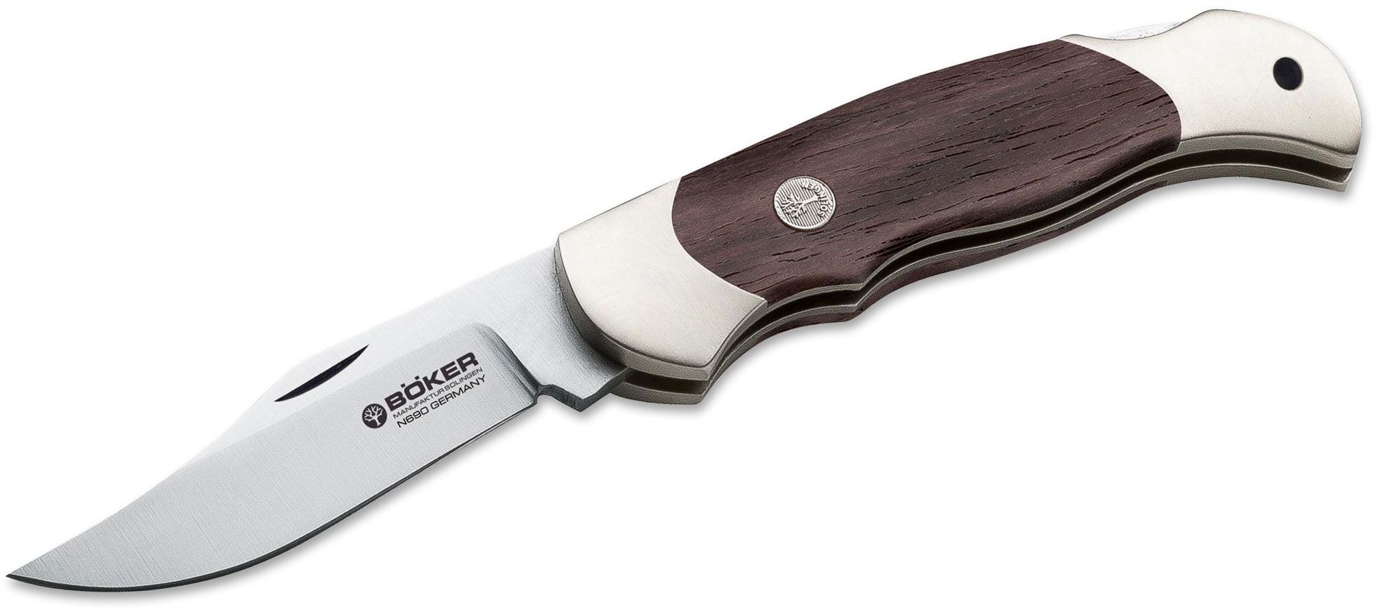 Boker Lockback Folder 2 Blade, Rosewood Handles - KnifeCenter