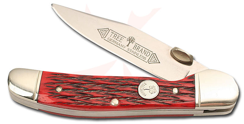 Boker Copperliner Jigged Red Bone Handle 2.7
