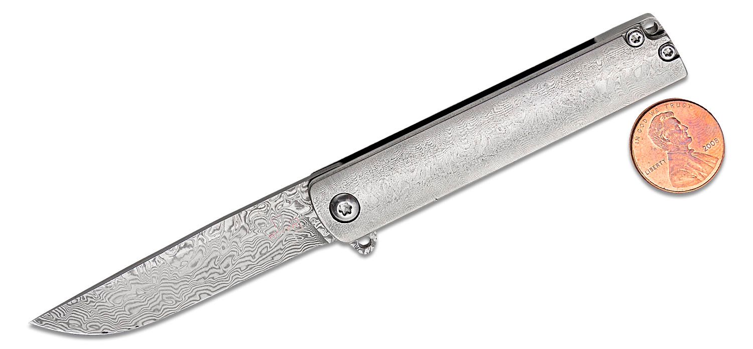 Boker Plus Exskelibur II Damascus Steel Pocket Knife with