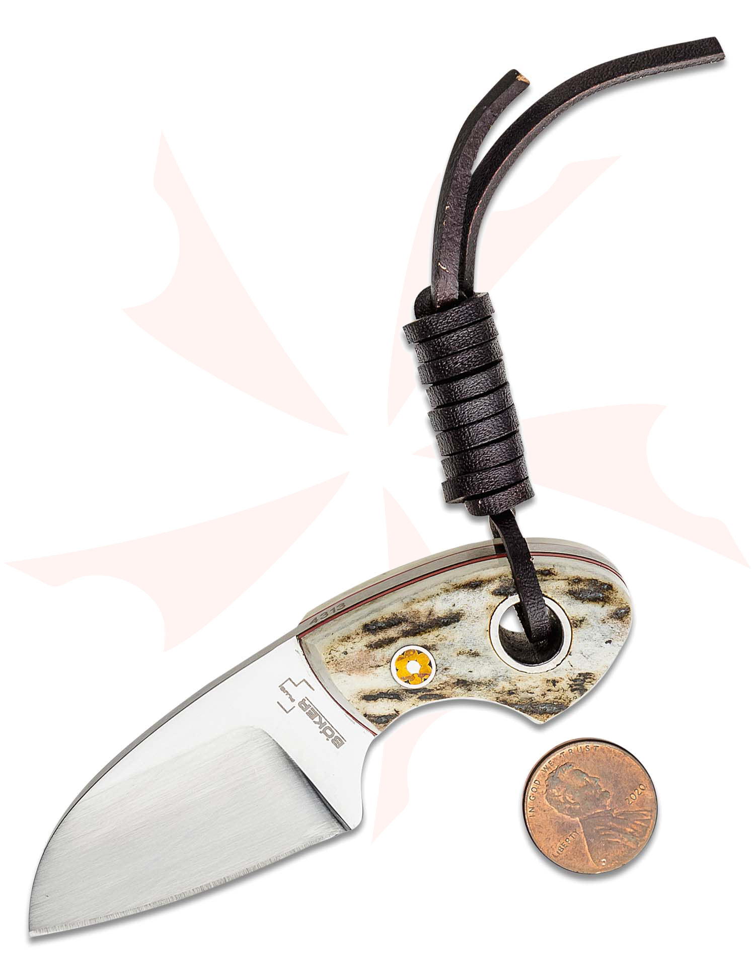 Boker Plus Elegance VoxKnives Gnome Neck Knife 2-1/8