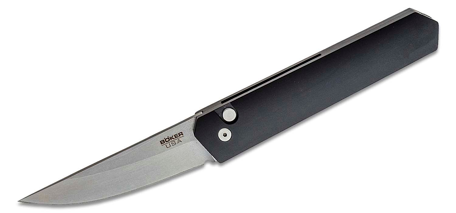 Boker Plus/Pro-Tech USA-Made Burnley Kwaiken AUTO Folding Knife 3.5 ...