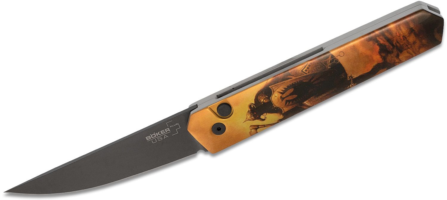 Boker Plus/Pro-Tech USA-Made Burnley Kwaiken AUTO Folding Knife 
