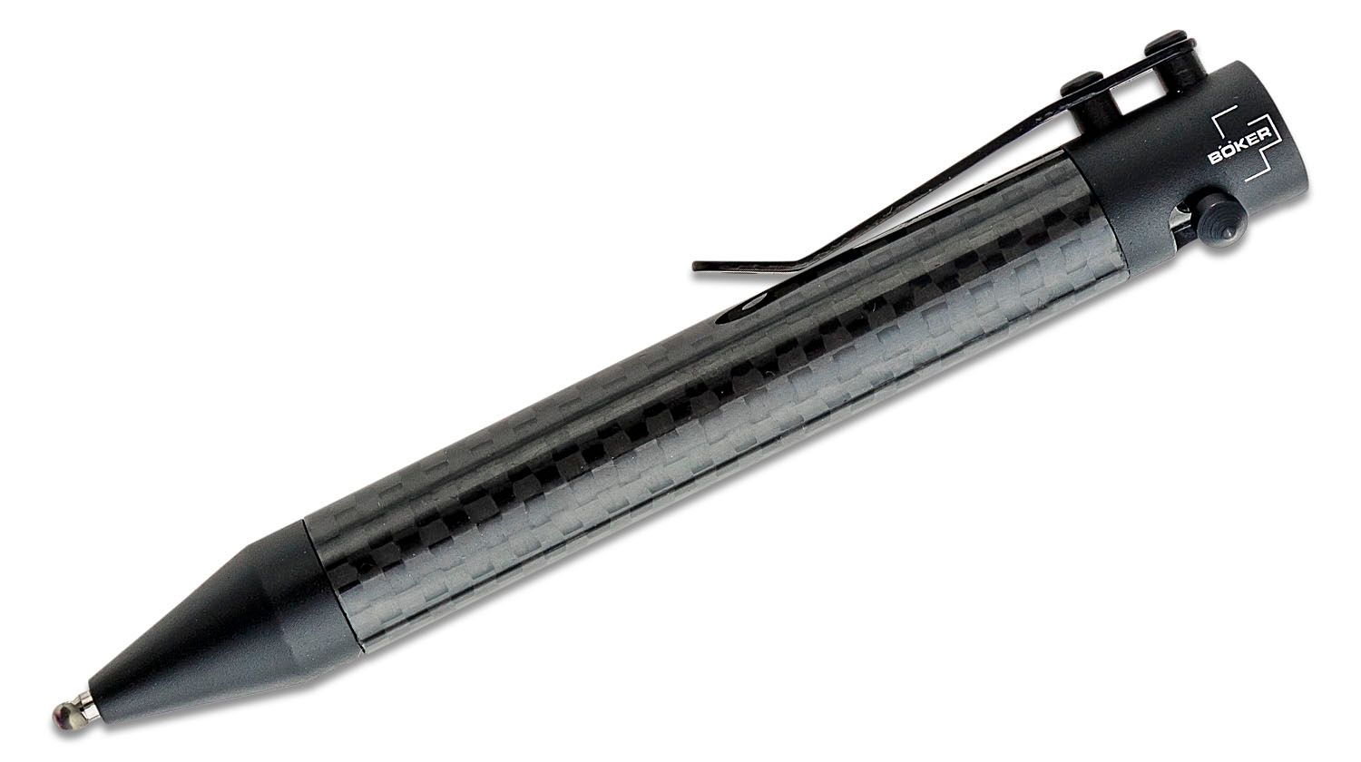 Boker KID 50 Cal Tactical Pen Black Aluminum Construction 4,29 Overall  09BO072