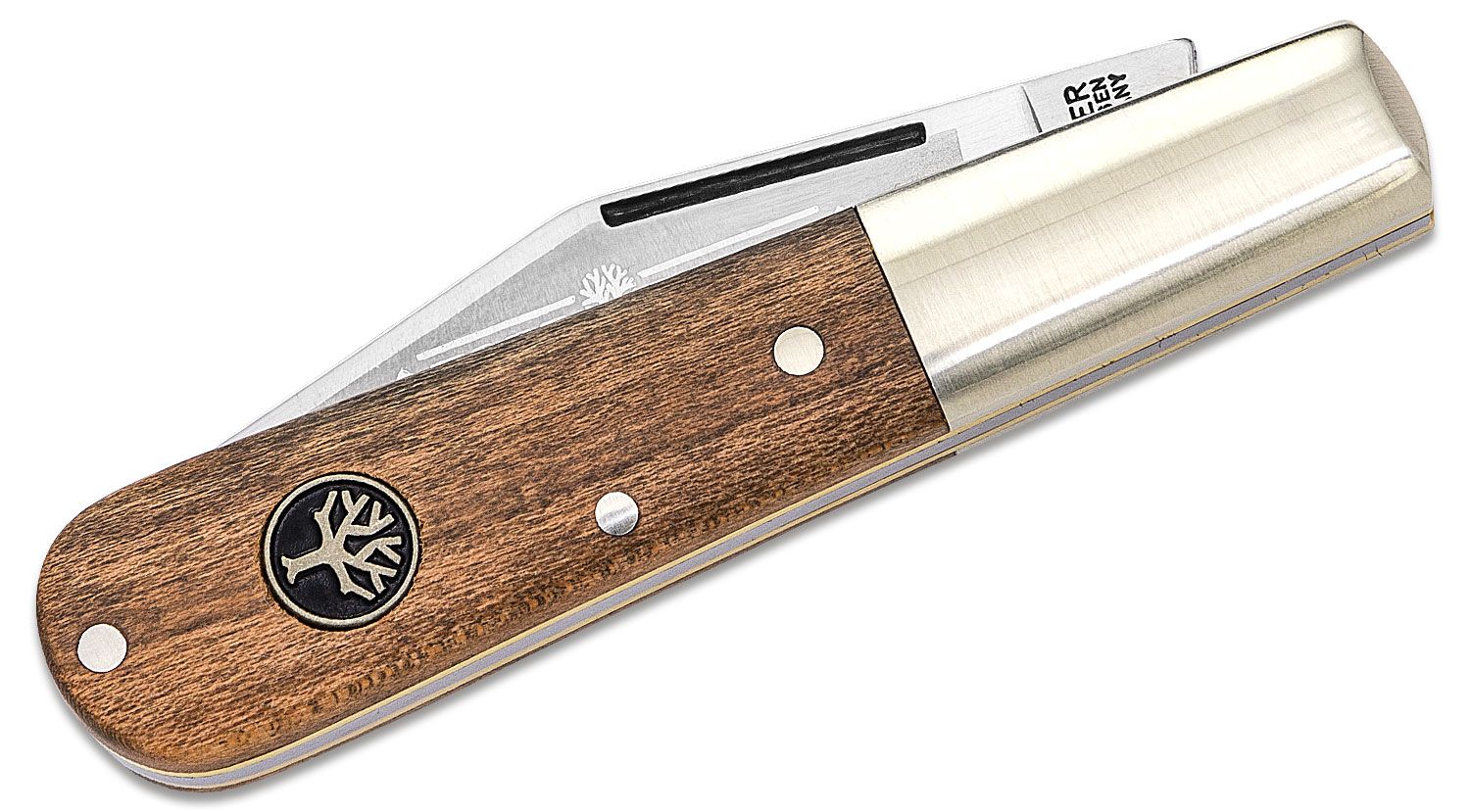 Boker Core Bird's Beak Peeling Knife 2.75 Blade, Walnut Wood Handle -  KnifeCenter - 130725