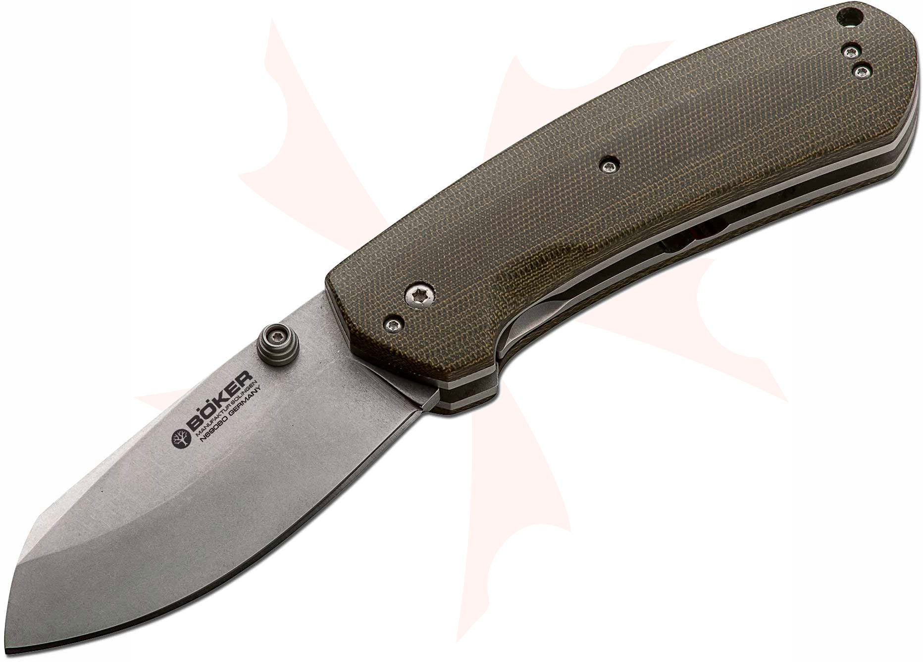 Boker Jens Anso Arctos XL Folding Knife 3-1/2