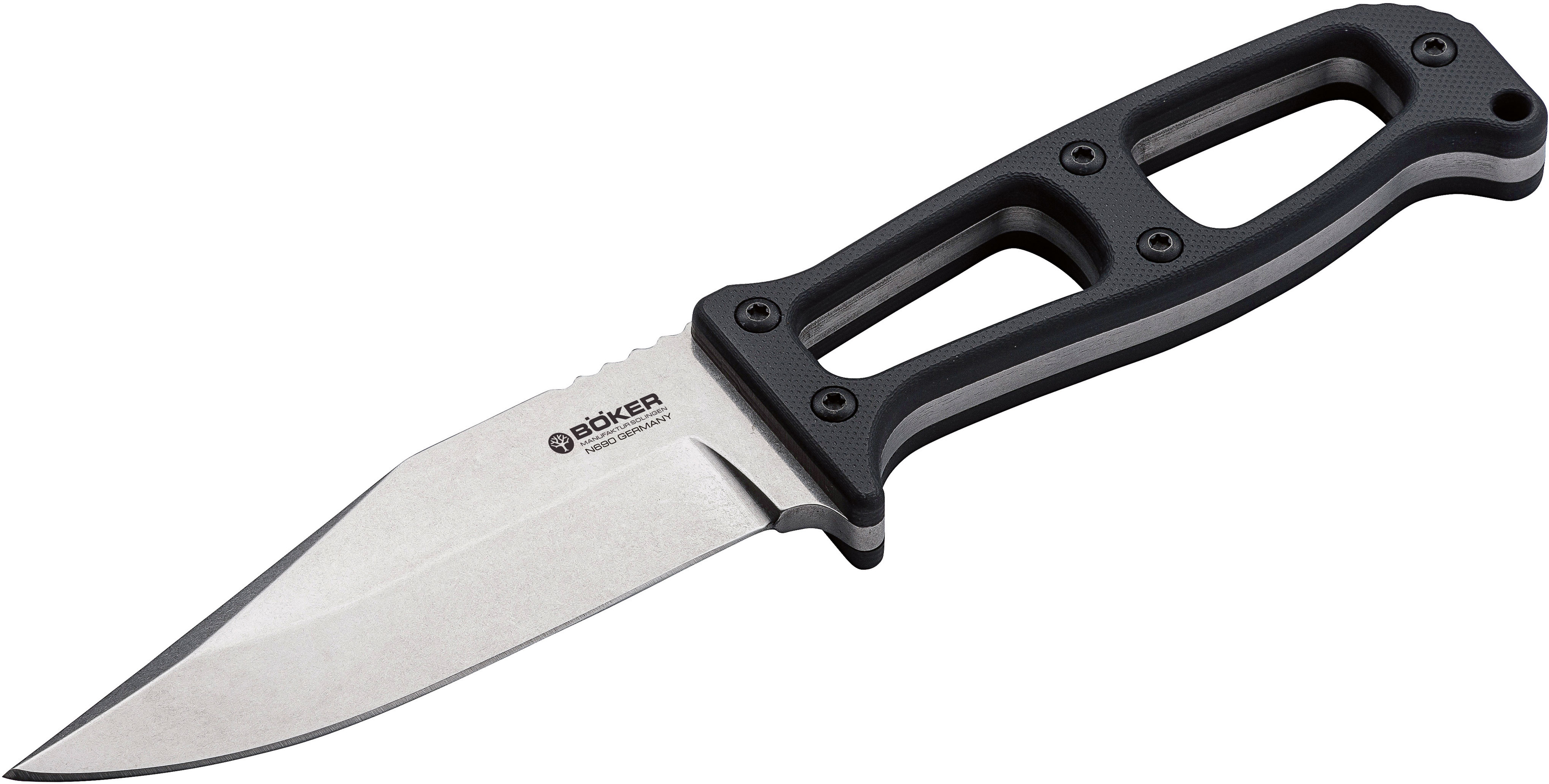 Boker GEK German Expedition Knife EDC Fixed 4.5