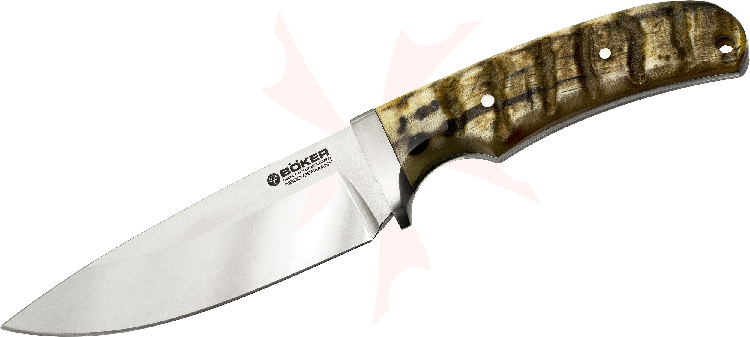 Boker Savannah Hunting Knife Fixed 4.65