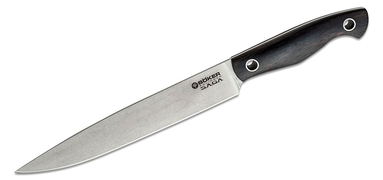 Cold Steel Slicer Fixed Blade Kitchen Knife (9 Satin) 59KSSLZ