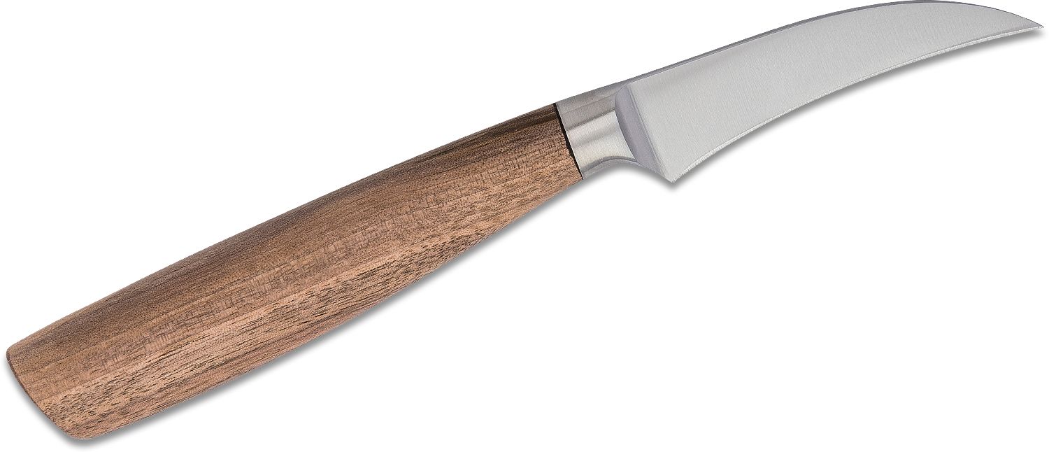 Boker Core Bird's Beak Peeling Knife 2.75 Blade, Walnut Wood