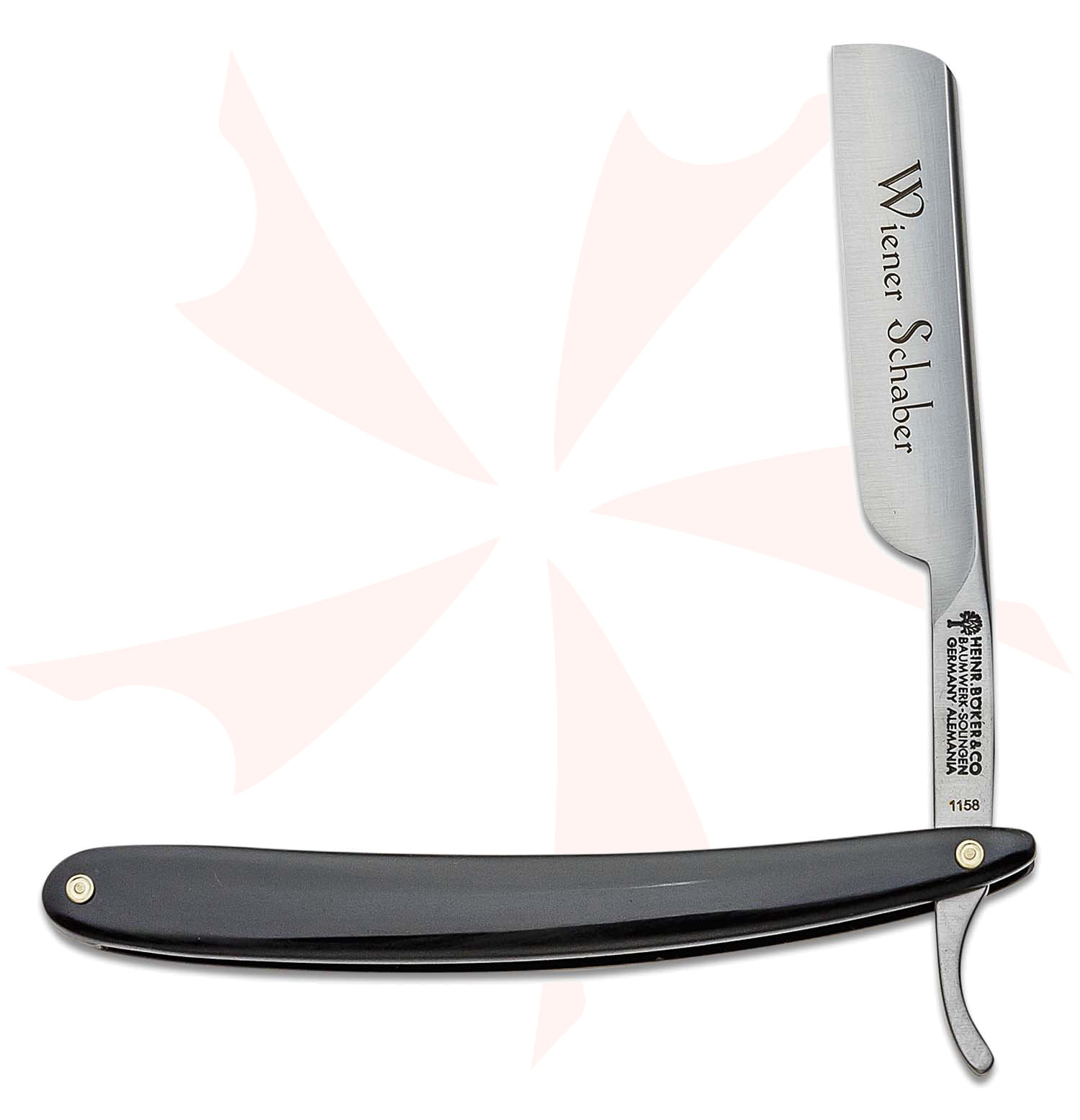 Boker Wiener Schaber Straight Razor 4/8