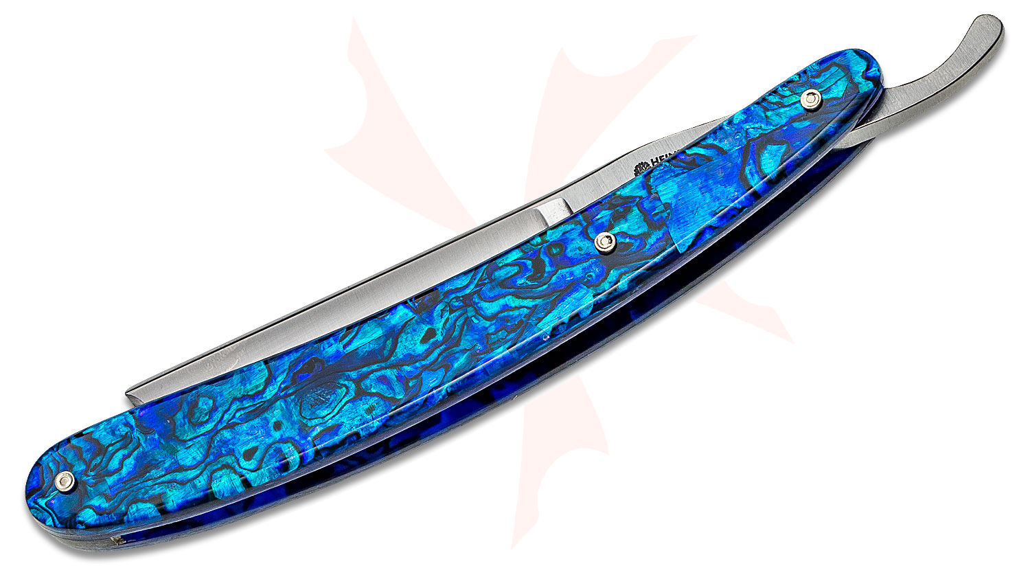 Boker Blue Shell Straight Razor 7/8