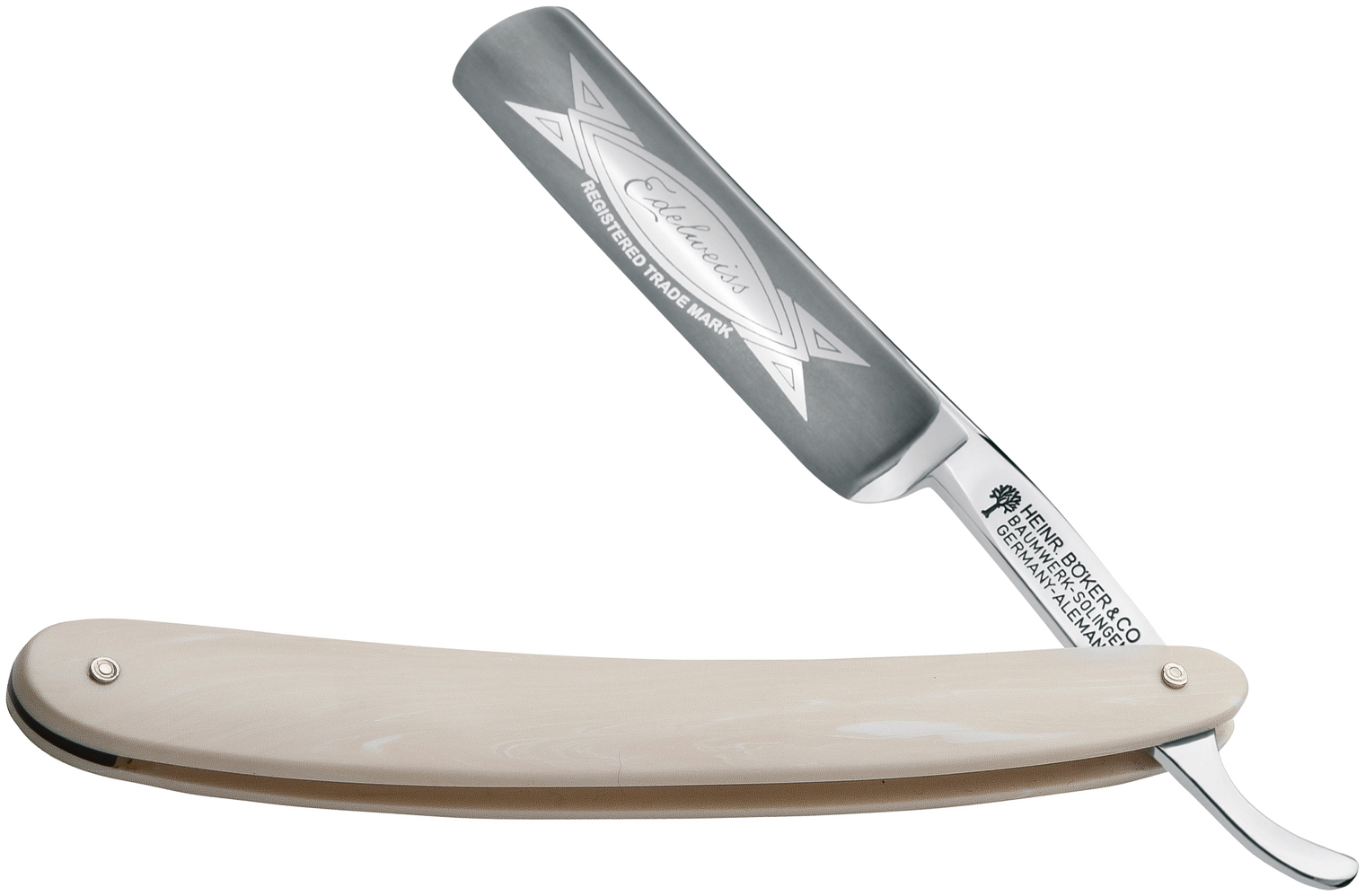 Boker Straight Razor Edelweiss 5/8