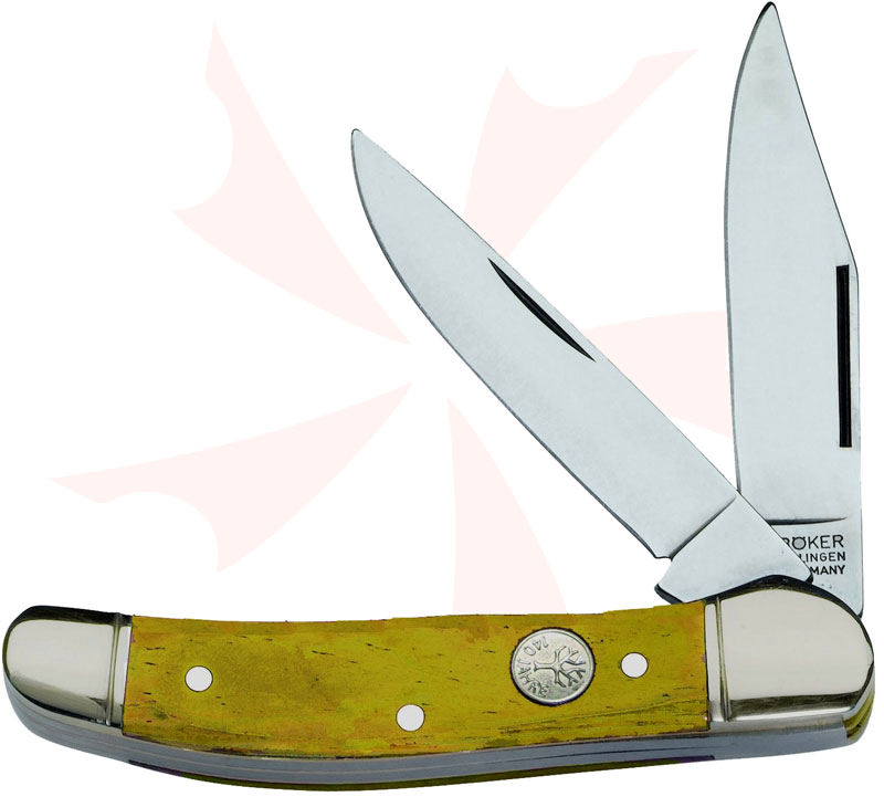 Boker Yellow Bone Trapper 3-3/4