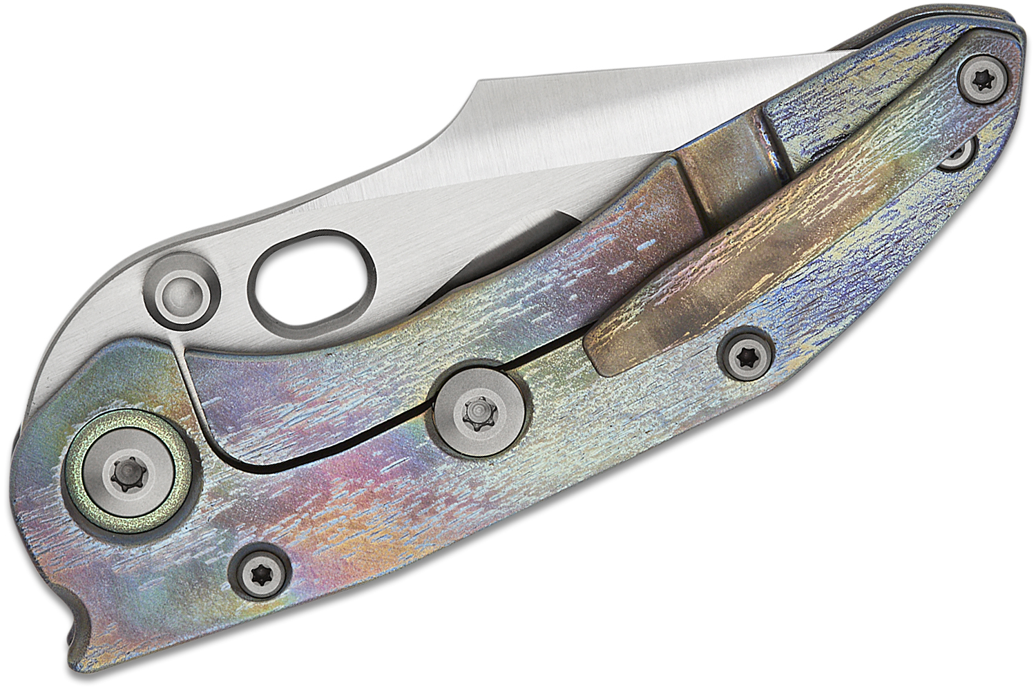 Borka Blades チタニウム チタン ロゴ コイン パッチ シルバー 銀 Borka Blades チタニウム チタン ロゴ コイン パッチ シルバー