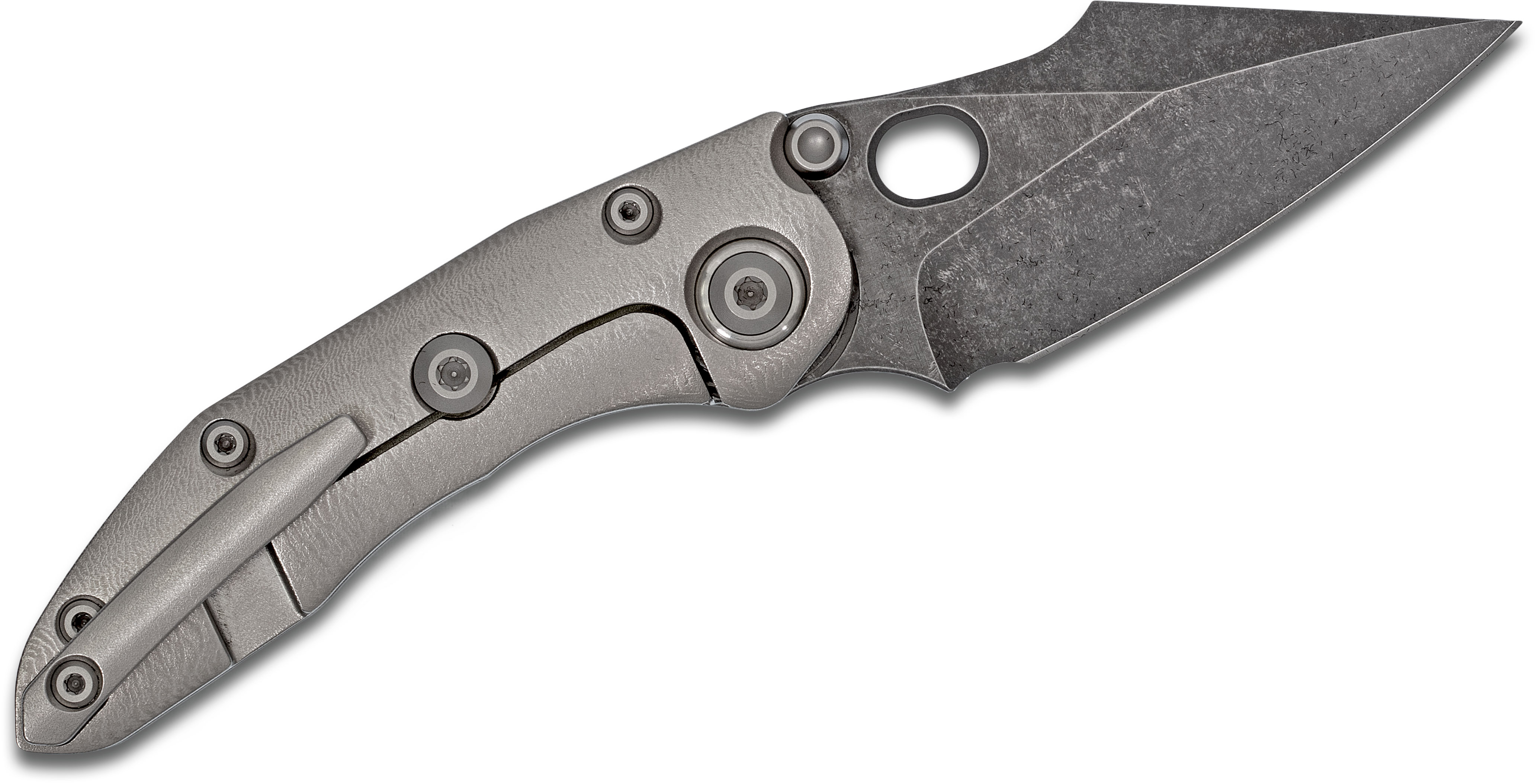 Borka Blades チタニウム チタン ロゴ コイン パッチ モラル