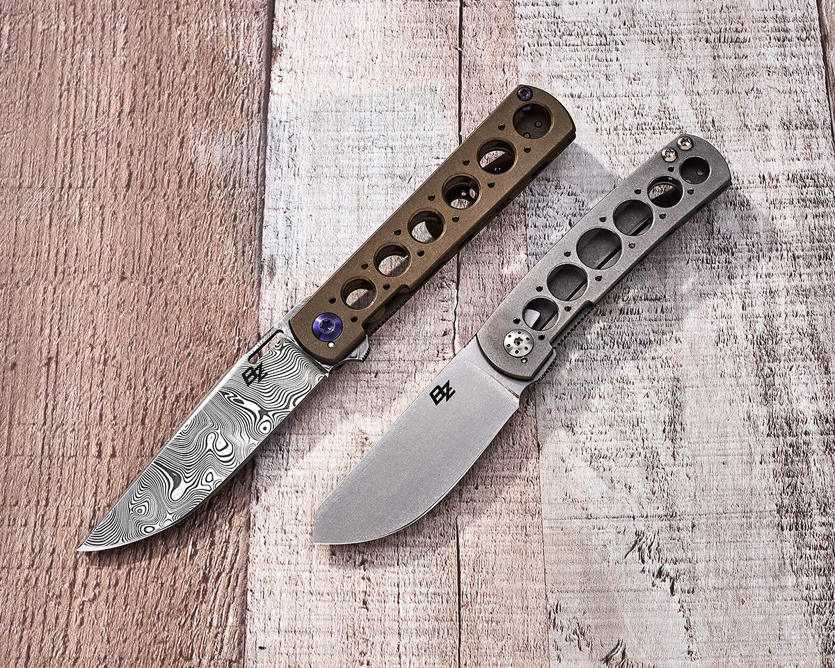 Brad Zinker Custom Bartlow Skinner 2.5 Frame Lock Front Flipper