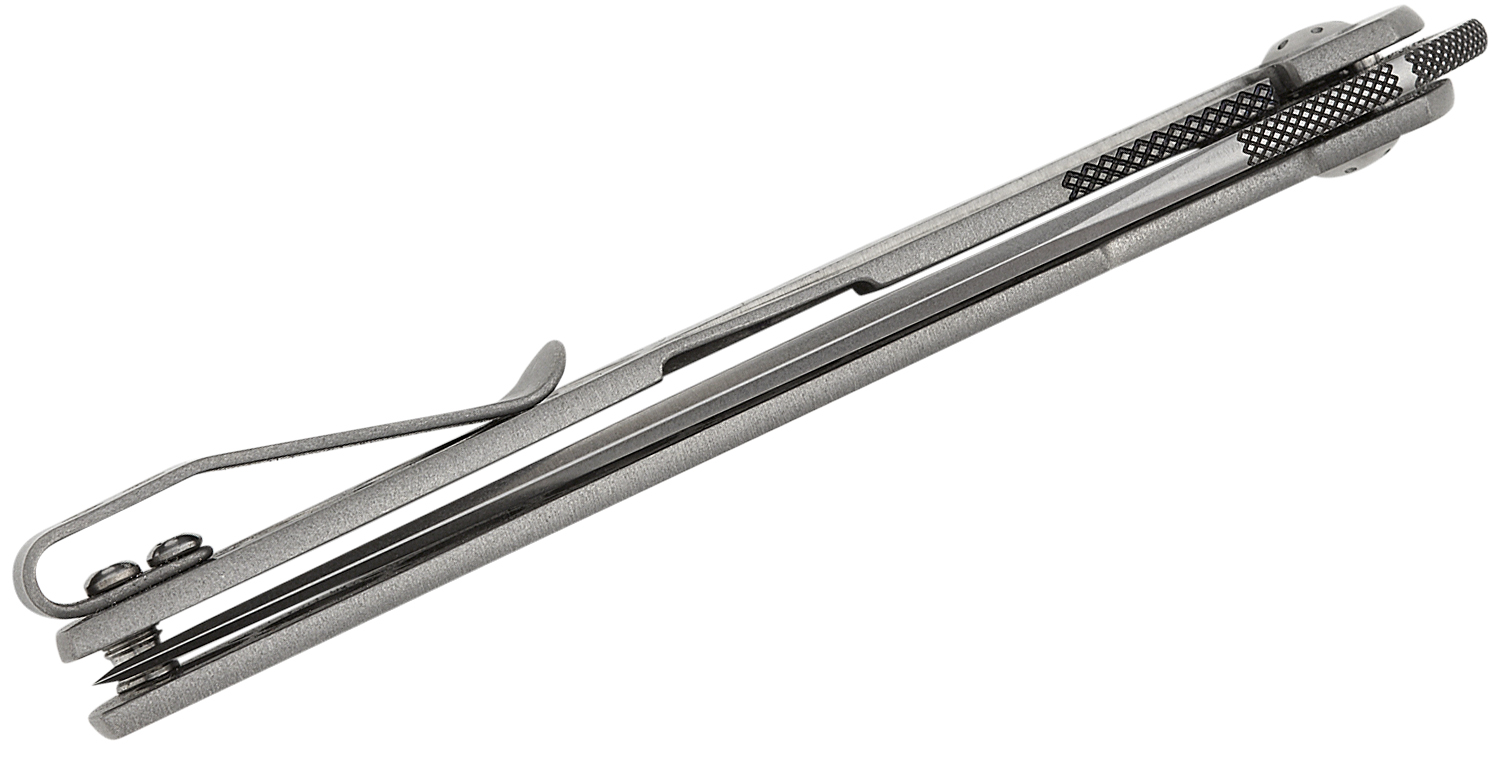 Brad Zinker Custom Urban Trapper Slim Frame Lock Front Flipper