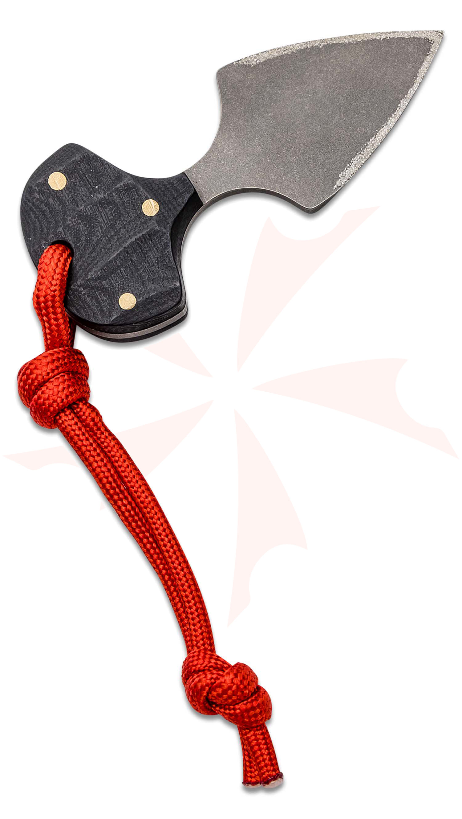 Brock Blades Custom Push Dagger Fixed Blade Knife 2" Titanium Acid ...